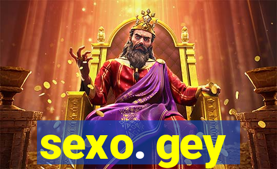 sexo. gey